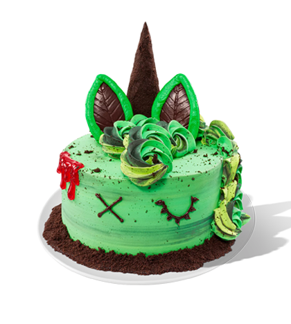 Zombie Unicorn Cake