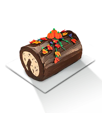 Fall Harvest Roll Cake